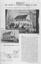 Better Homes & Gardens June 1937 Magazine Article: HE MADE A PROFIT FROM A LOSS