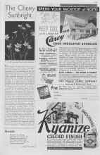 Better Homes & Gardens June 1937 Magazine Article: The Cherry Sunbright