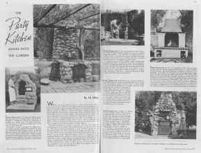 Better Homes & Gardens June 1937 Magazine Article: THE Party