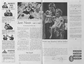 Better Homes & Gardens June 1937 Magazine Article: Page 54