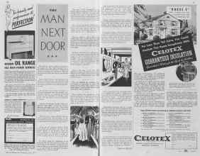 Better Homes & Gardens June 1937 Magazine Article: THE MAN NEXT DOOR