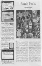 Better Homes & Gardens July 1937 Magazine Article: Picnic Packs