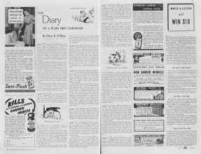 Better Homes & Gardens July 1937 Magazine Article: THE Diary OF A PLAIN DIRT GARDENER