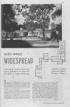 Better Homes & Gardens August 1937 Magazine Article: WITH WINGS WIDESPREAD