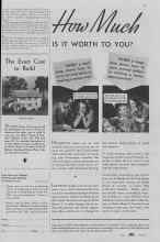 Better Homes & Gardens August 1937 Magazine Article: The Exact Cost to Build
