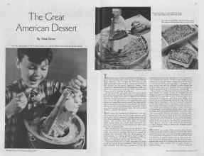 Better Homes & Gardens August 1937 Magazine Article: The Great American Dessert