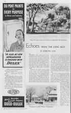 Better Homes & Gardens September 1937 Magazine Article: Echoes FROM THE LONG AGO