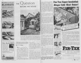 Better Homes & Gardens September 1937 Magazine Article: THE Question BEFORE THE HOUSE