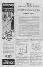 Better Homes & Gardens October 1937 Magazine Article: WHEN YOU Talk BUILDING