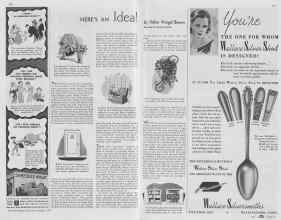 Better Homes & Gardens October 1937 Magazine Article: HERE'S AN Idea!