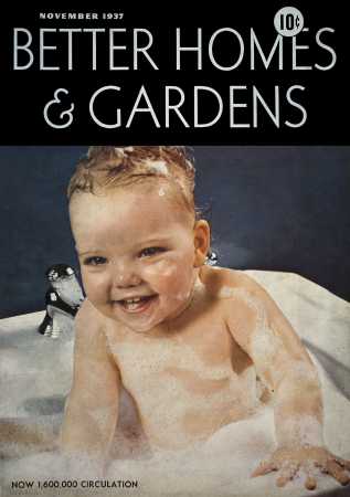 Better Homes & Gardens November 1937 Magazine Cover