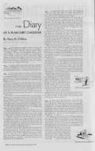 Better Homes & Gardens November 1937 Magazine Article: THE Diary OF A PLAIN DIRT GARDENER