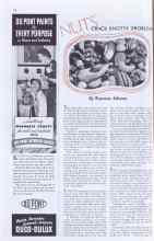 Better Homes & Gardens November 1937 Magazine Article: NUTS CRACK KNOTTY PROBLEMS