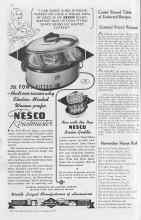 Better Homes & Gardens November 1937 Magazine Article: Cooks' Round Table of Endorsed Recipes