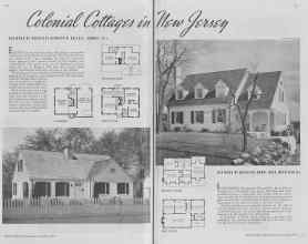 Better Homes & Gardens November 1937 Magazine Article: Colonial Cottages in new fersey
