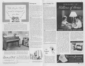 Better Homes & Gardens November 1937 Magazine Article: Page 84