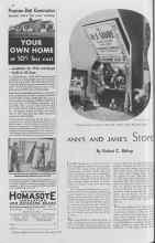 Better Homes & Gardens December 1937 Magazine Article: ANN'S AND JANE'S Store