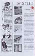 Better Homes & Gardens December 1937 Magazine Article: CAMERA SHORTS