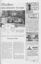 Better Homes & Gardens December 1937 Magazine Article: Modern