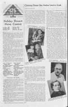 Better Homes & Gardens December 1937 Magazine Article: Holiday Dessert Menu Contest