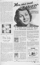Better Homes & Gardens December 1937 Magazine Article: The Lily