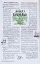 Better Homes & Gardens December 1937 Magazine Article: ALONG THE Garden Path