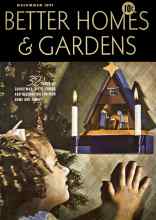 Better Homes & Gardens December 1937 Magazine Cover
