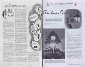 Better Homes & Gardens December 1937 Magazine Article: Page 10