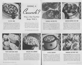 Better Homes & Gardens December 1937 Magazine Article: GIVING A Casserole?