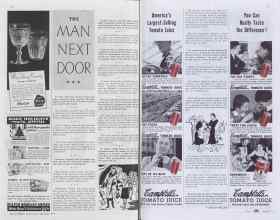 Better Homes & Gardens December 1937 Magazine Article: THE MAN NEXT DOOR