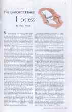 Better Homes & Gardens January 1938 Magazine Article: THE UNFORGETTABLE Hostess