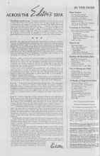 Better Homes & Gardens March 1938 Magazine Article: ACROSS THE Editor's DESK