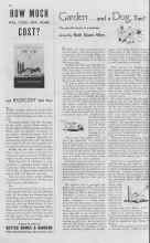 Better Homes & Gardens March 1938 Magazine Article: Garden ... and a Dog, Too?