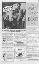 Better Homes & Gardens March 1938 Magazine Article: THE MAN NEXT DOOR