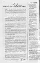 Better Homes & Gardens April 1938 Magazine Article: ACROSS THE Editor's DESK