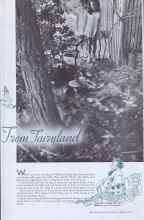 Better Homes & Gardens April 1938 Magazine Article: From Fairyland