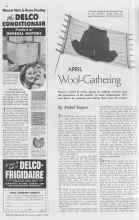 Better Homes & Gardens April 1938 Magazine Article: APRIL Wool-Gathering