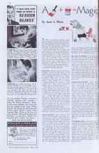 Better Homes & Gardens April 1938 Magazine Article: A Magic