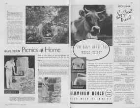 Better Homes & Gardens April 1938 Magazine Article: Page 124