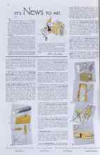 Better Homes & Gardens May 1938 Magazine Article: ITS News TO ME!