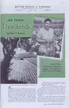 Better Homes & Gardens May 1938 Magazine Article: SHE TRAINS Thorobreds