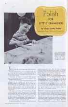 Better Homes & Gardens May 1938 Magazine Article: Polish FOR LITTLE DIAMONDS