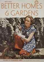 Better Homes & Gardens May 1938 Magazine Cover