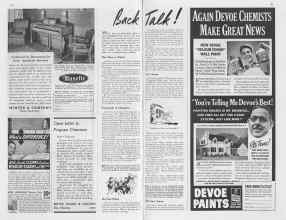 Better Homes & Gardens May 1938 Magazine Article: Back Talk!