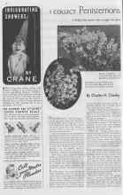 Better Homes & Gardens June 1938 Magazine Article: I COLLECT Pentstemons