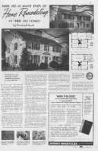 Better Homes & Gardens June 1938 Magazine Article: THERE ARE AS MANY KINDS OF Home Remodeling AS THERE ARE HOMES
