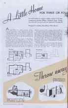 Better Homes & Gardens July 1938 Magazine Article: A Little Home FOR THREE OR FOUR