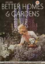 Better Homes & Gardens July 1938 Magazine Cover
