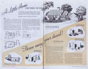 Better Homes & Gardens July 1938 Magazine Article: Throw away your shovel!