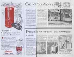 Better Homes & Gardens August 1938 Magazine Article: One for Your Money